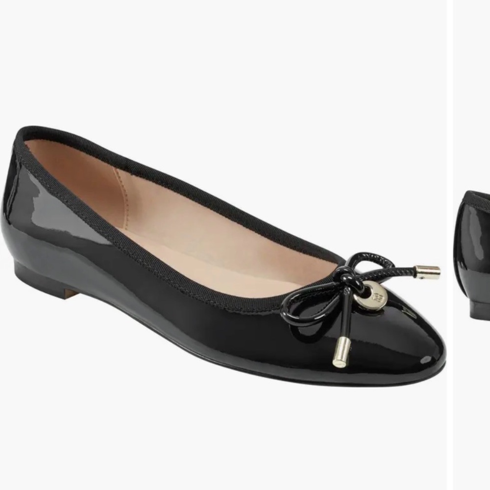 NIB Bandolino Payly Ballet Flats w/Bow Accent SZ 5M